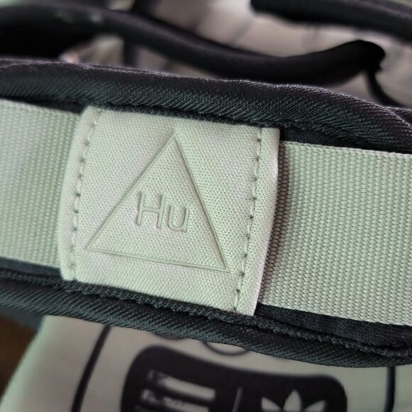 Adidas X Pharrell Williams Hu Human Race Adilette 2.0 Men's Shoes Sandals White - Picture 5 of 11